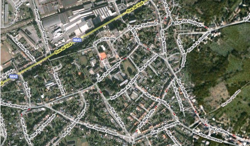 Les diff�rents acc�s � l'INDJ